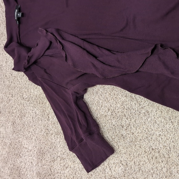 Express Ruffle front sweater - Picture 4 of 4